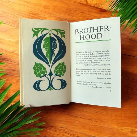 VINTAGE Brotherhood: A Little Book of Fellowship & How Dear to My Heart - Picture 14 of 16